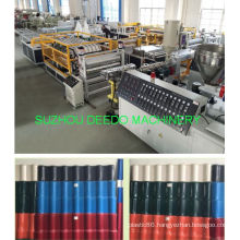 Plastic Corrugated Roof Tile Machine